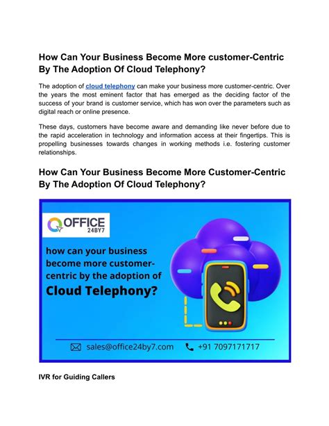 Ppt How Can Your Business Become More Customer Centric By The