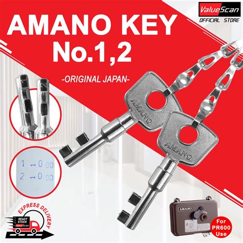 Rm Keys Amano Key No For Amano Kunci Pr Amano