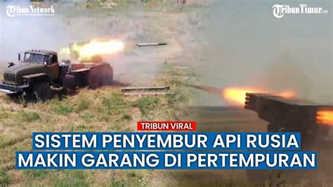 Sistem Penyembur Api Berat Rusia Halau Serangan Udara Ukraina Di