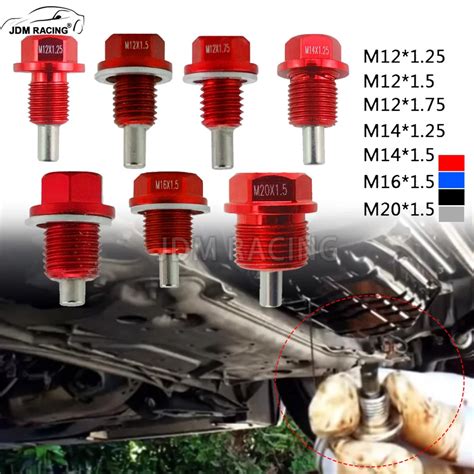 Tapón de drenaje de aceite magnético tuerca de sumidero Perno de