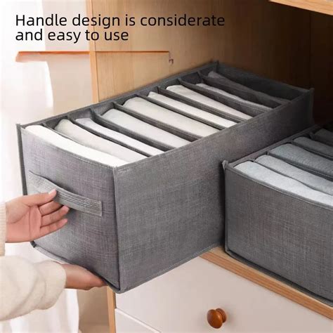 Caja De Almacenamiento De Pantalones De Escritorio De Tela Plegable