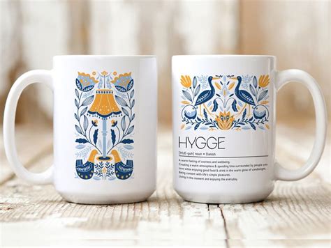 Hygge Definition Mug Scandi Mug Hygge Gift Nordic Mug Home Décor