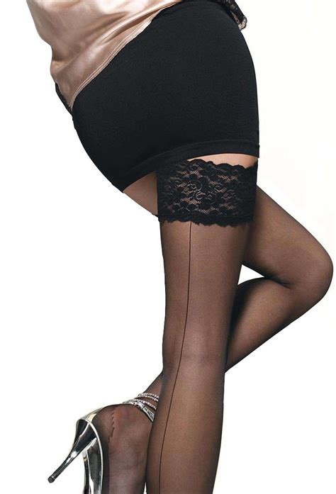 Sheer Back Seam Stockings With Cuban Heel Matilde 00 Gatta Wear