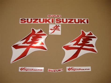 Suzuki Hayabusa New Logo Black Custom Aftermarket Decals Etsy