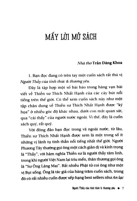 Người Thầy Của Tỉnh Thức & Thương Yêu PDF - YDS.EDU.VN