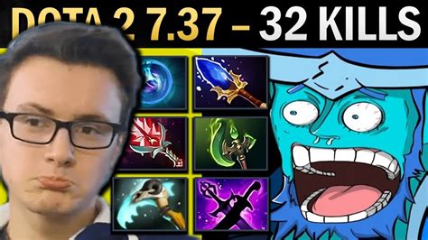 Storm Spirit Dota 7 37 Miracle With 32 Kills And Parasma TI13 YouTube