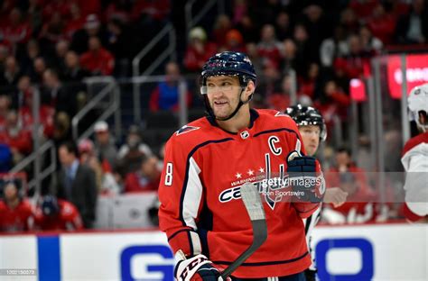 Capitals Left Wing Alexander Alex Ovechkin Smiles During The Montreal