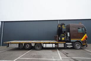 DAF XF 460 6X2 OPEN BOX WITH PALFINGER PK 50002 CRANE Mobile Crane For