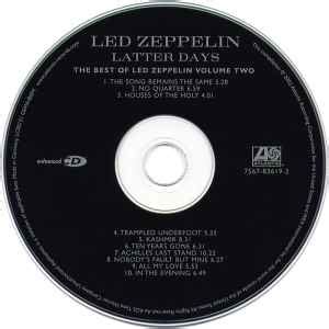 Led Zeppelin Early Days Latter Days The Best Of Led Zeppelin