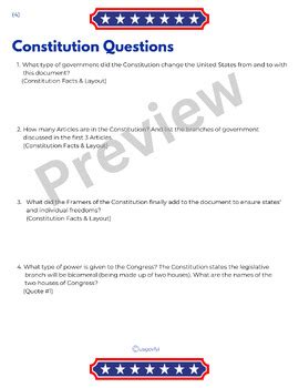 Ap Gov Understanding Us Foundational Documents Constitution By Usgovfyi