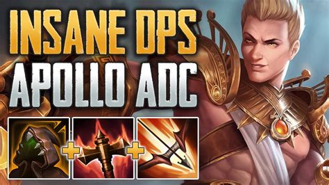 Pumping Out Damage Apollo Adc Gameplay Smite Conquest A Z Youtube