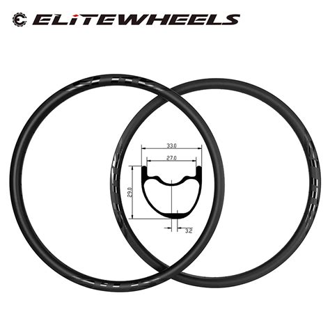 Super Light Er Mtb Carbon Rim Tubeless Ready Weight G Mm