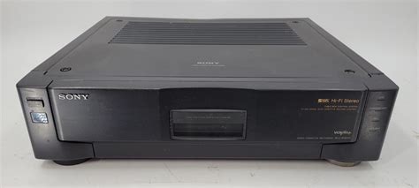 Sony SLV R1000 S VHS VCR Video Cassette Recorder Hi Fi Stereo AS IS