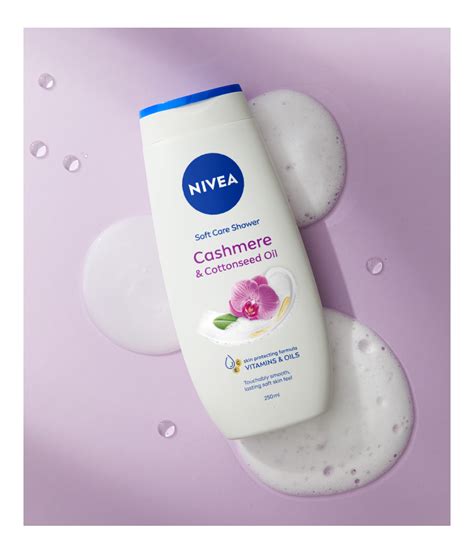 Kremni gel za tuširanje NIVEA Cashmere Cotton Oil