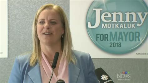 This Race Is On Jenny Motkaluk Launches Mayoral Campaign Ctv News