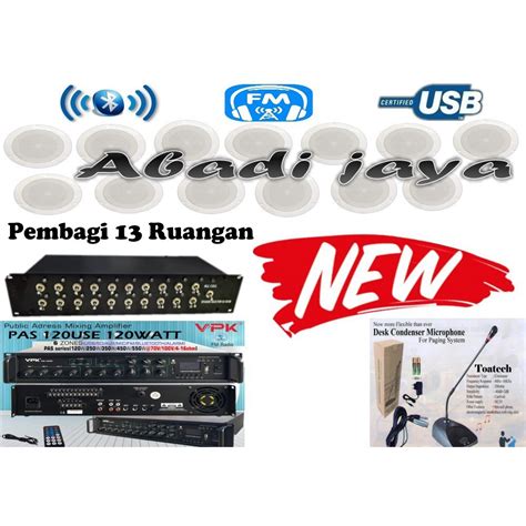 Jual Paket Ruang Panggilan Music Vpk Pas Use Toa Pembagi Ruangan