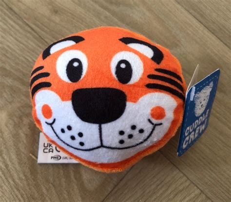 CUDDLE CREW TIGER Soft Toy Ball Shaped £9.95 - PicClick UK