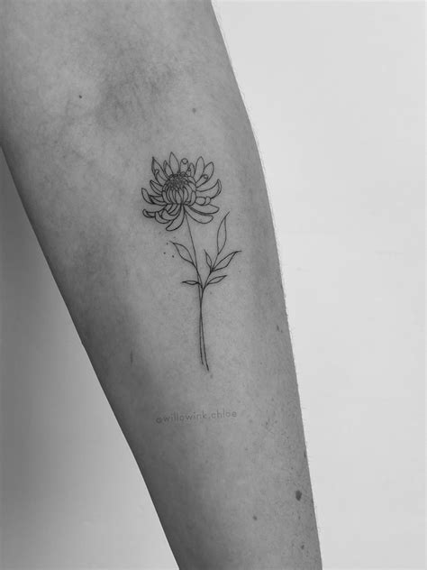 Chrysanthemum Tattoo Artofit