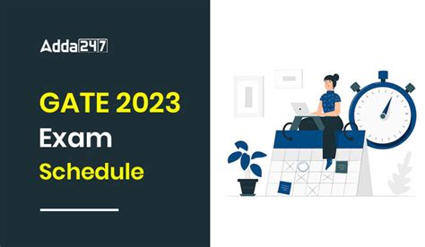 GATE 2023 Exam Schedule Released Exam Dates and Time Download PDF ...