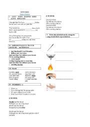 Shawn Mendes Song Stitches Esl Worksheet By Renata Faustino