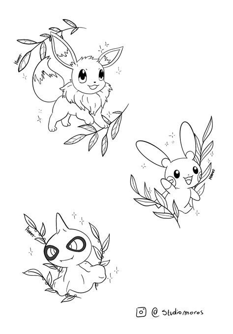 Made A Few Pokemon Tattoo Flash Ideas Rpokemon