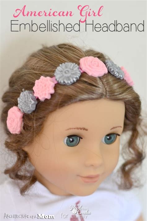 American Girl Crafts ~ Make A Pretty Embellished Headband American Girl Crafts American Girl