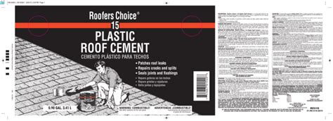 Plastic Roof Cement