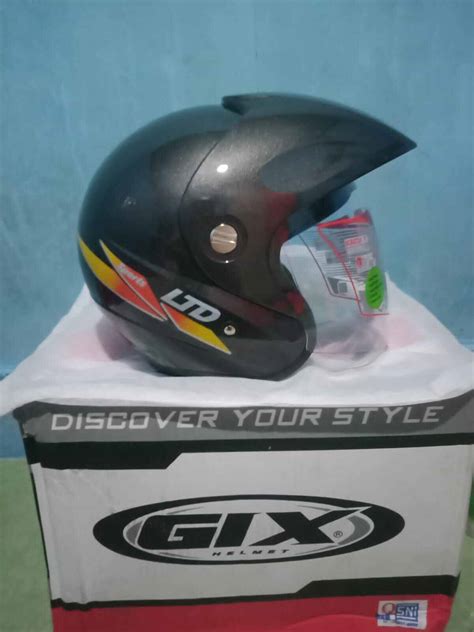 Helm LTD GIX Original Half Face Lazada Indonesia