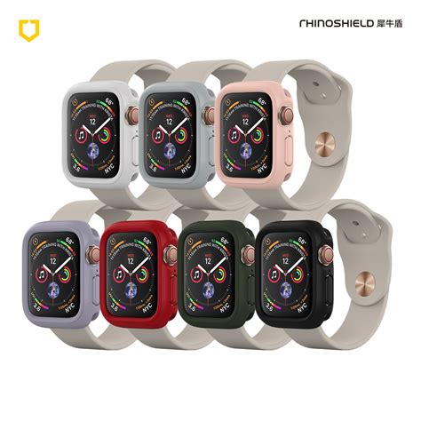 犀牛盾適用apple Watch 第6se54代40mm44mmcrashguard Nx模組化邊框保護殼 蝦皮購物