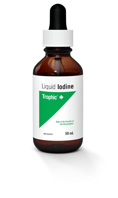 Liquid Iodine Trophic Free Ship 75 Garden Of Life Canada