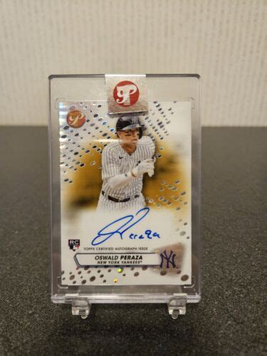 Topps Pristine Pa Op Oswald Peraza Autograph New York