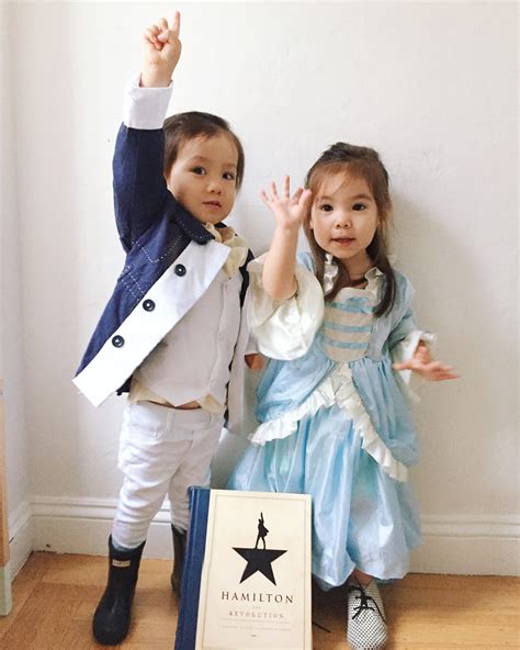 My twins as toddler Alexander and Eliza Hamilton : r/hamiltonmusical