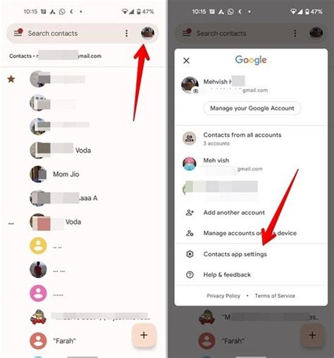 How To Change Default Account For Contacts On Android And Iphone Make