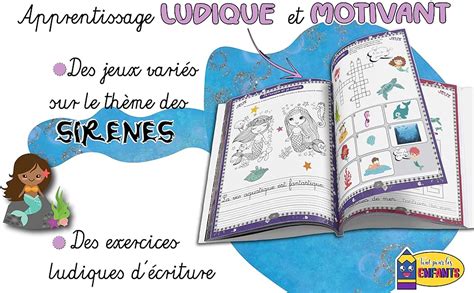 J APPRENDS à ECRIRE en Cursive SIRENE Cahier d Ecriture Cursive pour