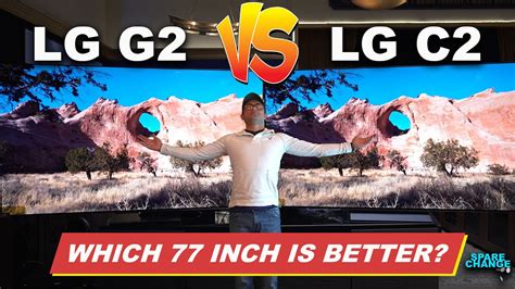 LG G2 77 Inch OLED Vs LG C2 77 Inch Oled Setup Measurements YouTube