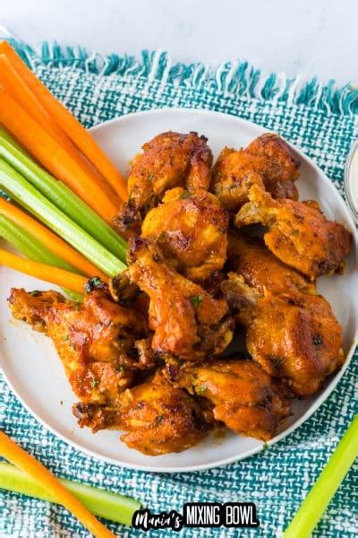 Slow Cooker Buffalo Ranch Wings Marias Mixing Bowl