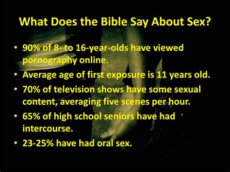 Ppt What Does The Bible Say About Sex Powerpoint Presentation Free Download Id6114677