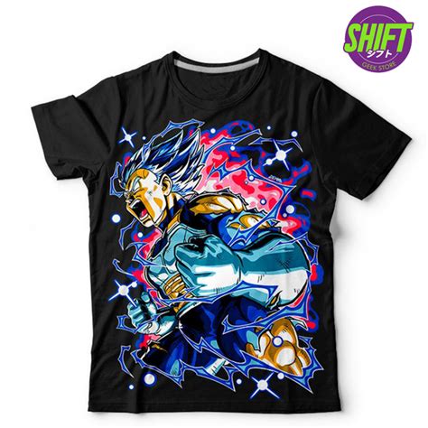 Remera Vegeta Dragon Ball Shift Geek Store