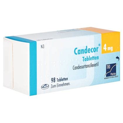 Candecor 4 Mg Tabletten 28 St 28 St Online Kaufen DocMorris