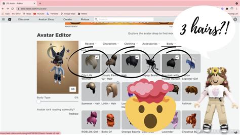 How To Wear Multiple Face Accessories And Multiple Hairs In Roblox 🤯🙊😳 Youtube