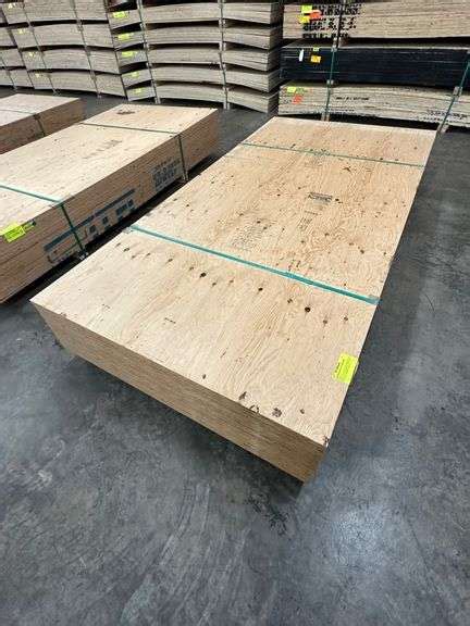 Doug Fir Cdx Plywood 1316x48x96 Lambrecht Auction Inc