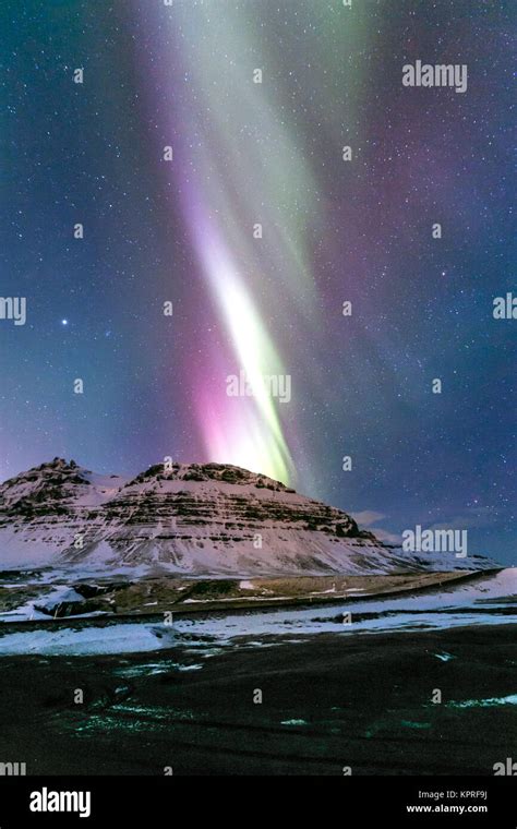 Aurora borealis Iceland Stock Photo - Alamy