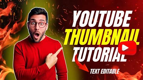 how to make a thumbnail for youtube - YouTube tutorial thumbnail ...