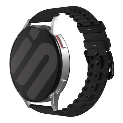 Polar Ignite Silikon Lederarmband Schwarz Smartwatcharmbaender De