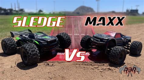 Traxxas Maxx Vs Sledge Youtube