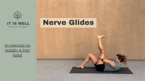 Sciatic Nerve Glide Lower Extremity Nerve Glide Youtube