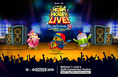 Rock Your School Holidays at Konsert Hora Horey LIVE! Didi & Friends - January 2025 | Motherhood ...