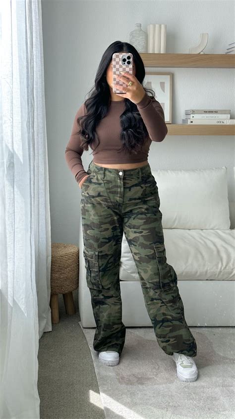 Camo pants outfit in 2023 | Camo pants outfit, Army pants outfit, Cute ...