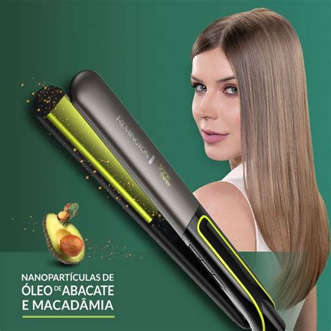 Prancha De Cabelo Remington New Shine Therapy Polishop Produtos