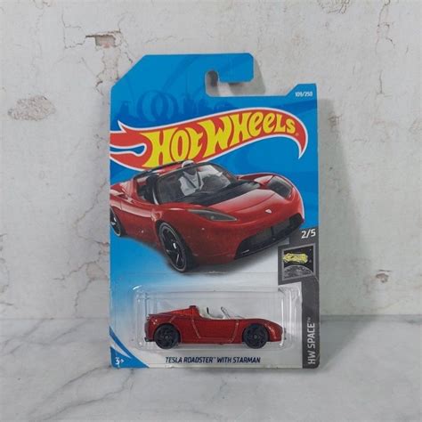 Hot Wheels Tesla Roadster With Starman Shopee Malaysia